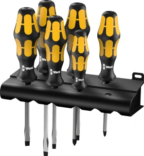 Wera screwdriver set Kraftform chisel Series 900