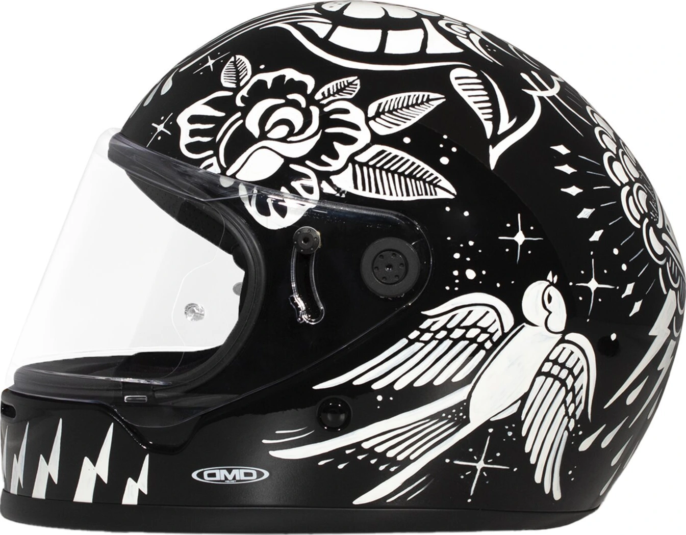 DMD Rivale helmet panther, Black, S, Gloss