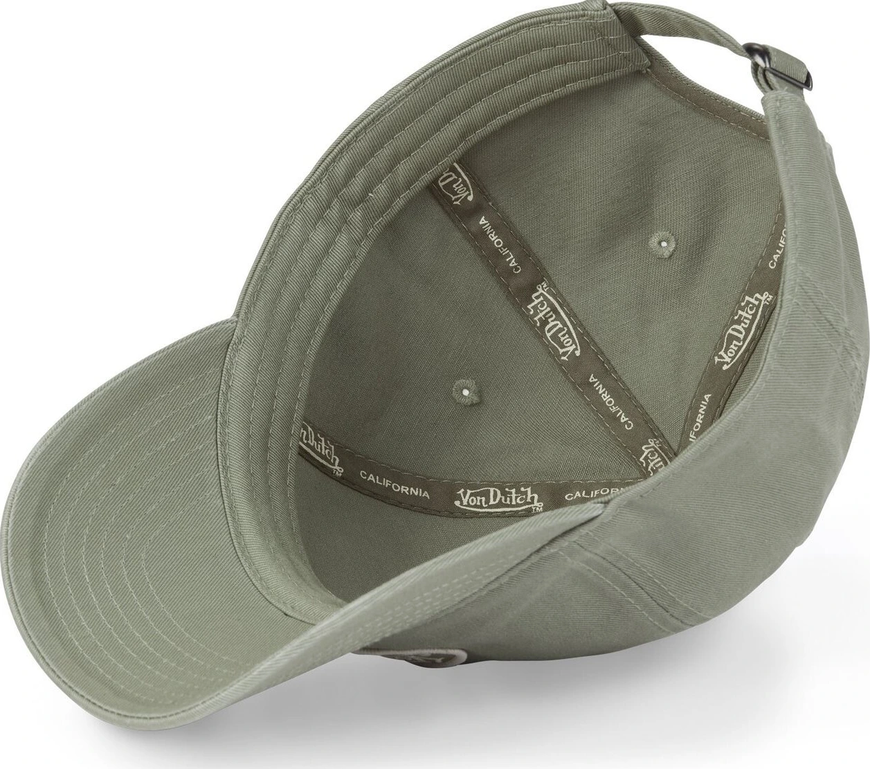 Von Dutch Logo cap light khaki