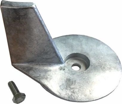 Anode alu Trim Tab Mercury 25-50HP