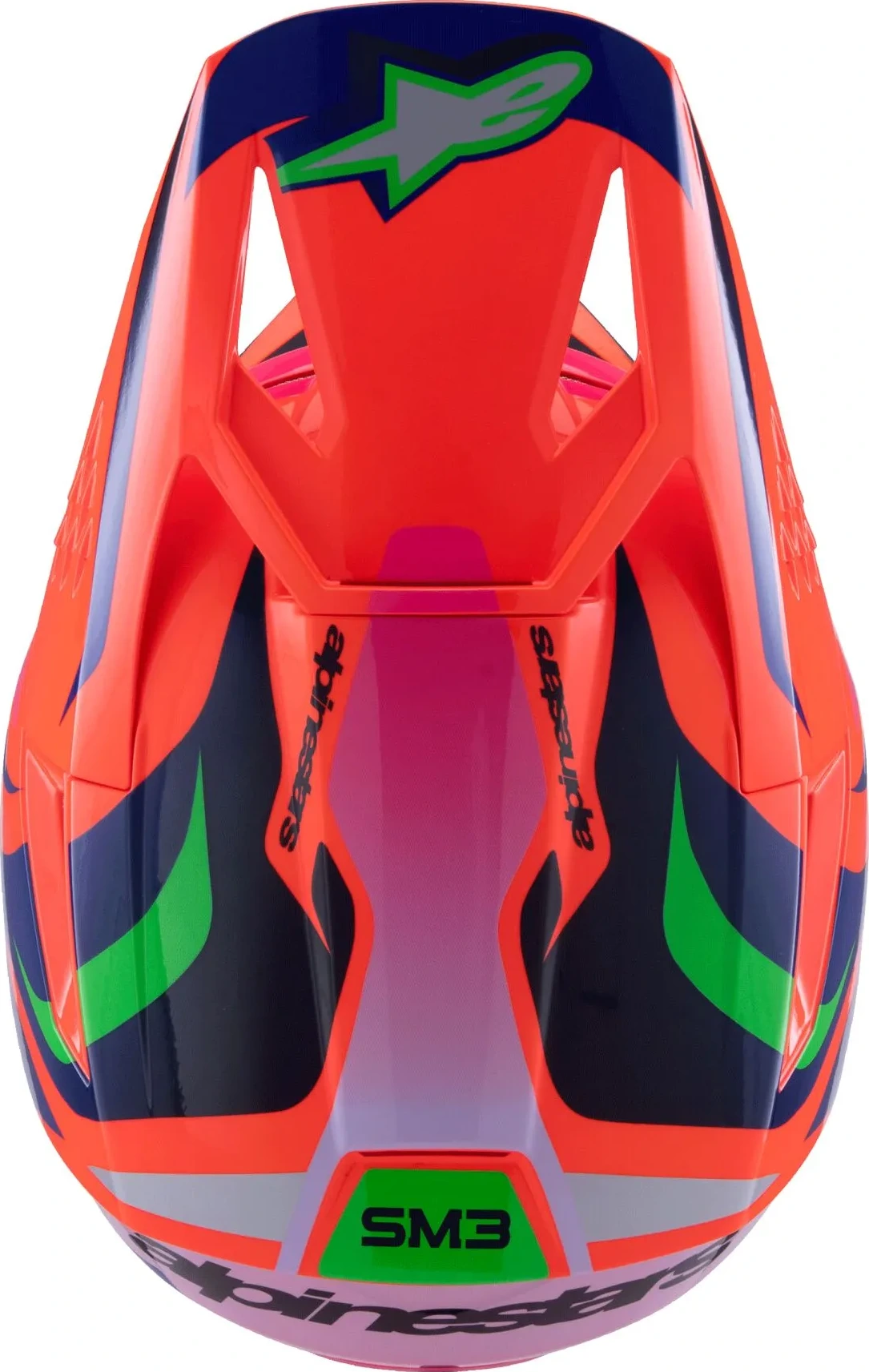HELMET YTH SM3 DEEGAN OR/PU/PK YM