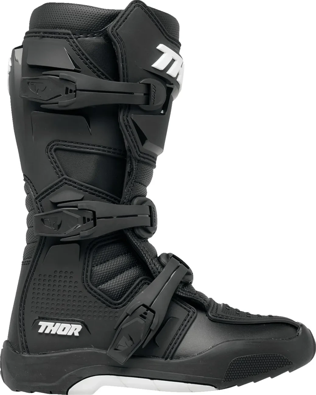 BOOT YTH BLITZ XR BK/WH 1