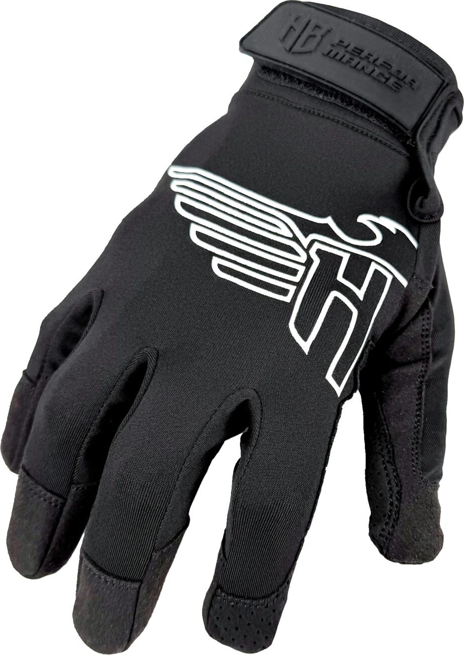HeinzBikes Eagle split gloves, Black, L