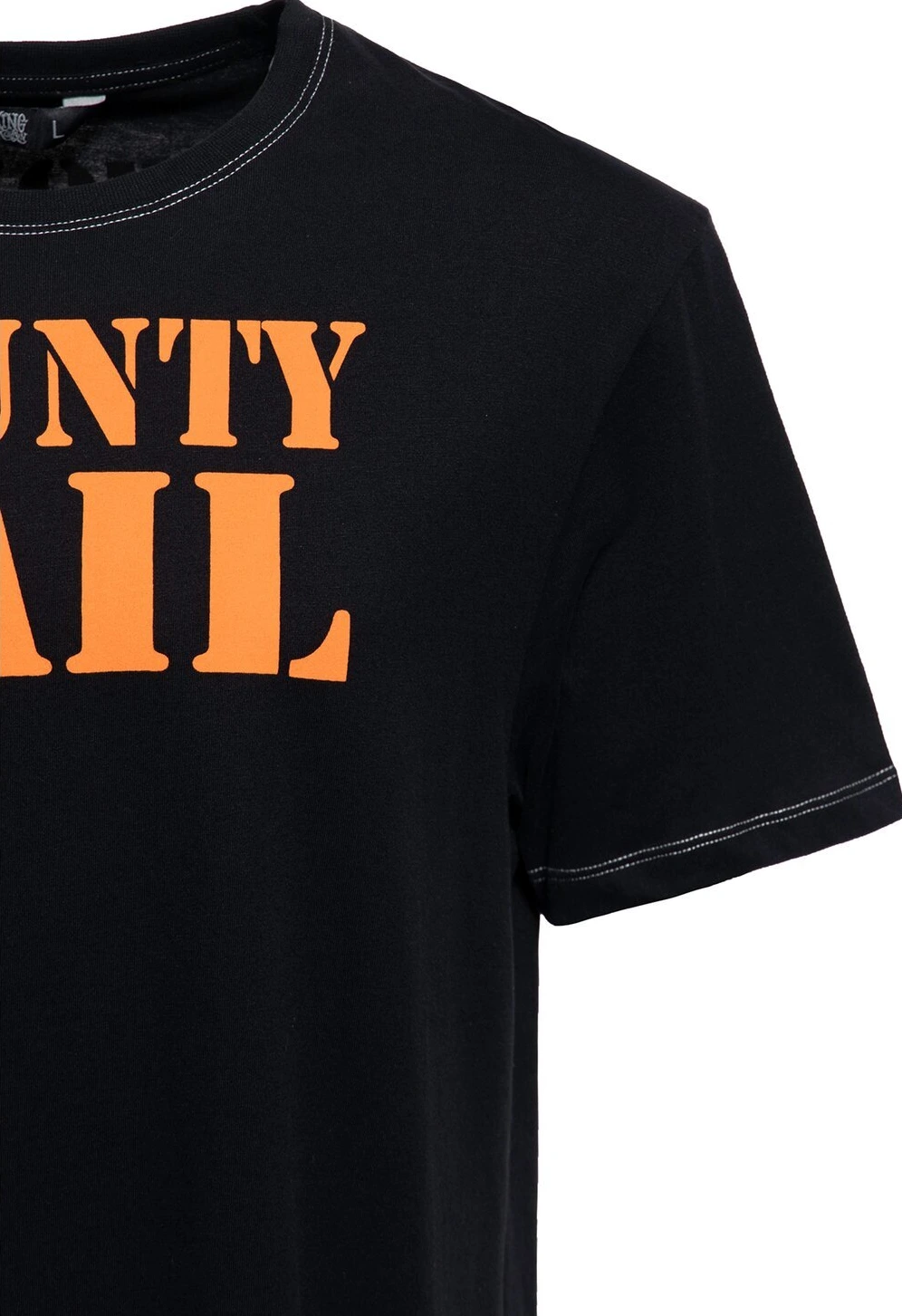 King Kerosin County Jail t-shirt, Black, S