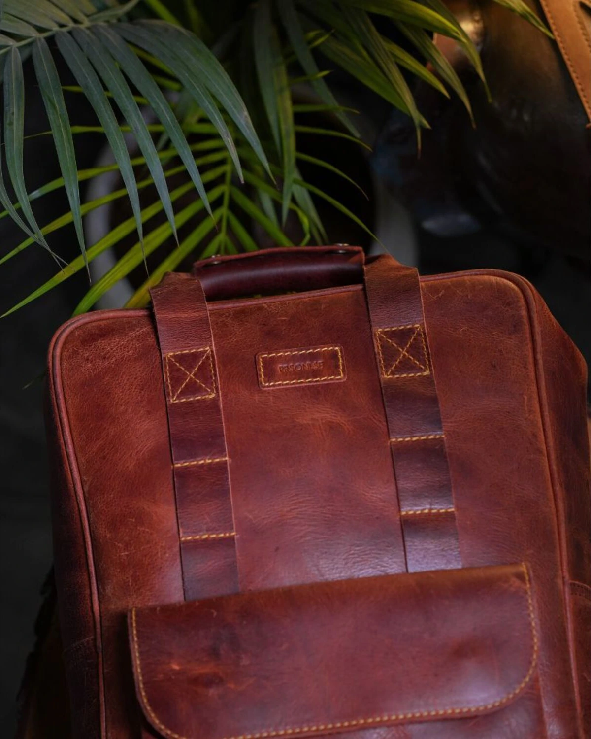 Trip Machine Eastwood backpack, cherry Red, Red