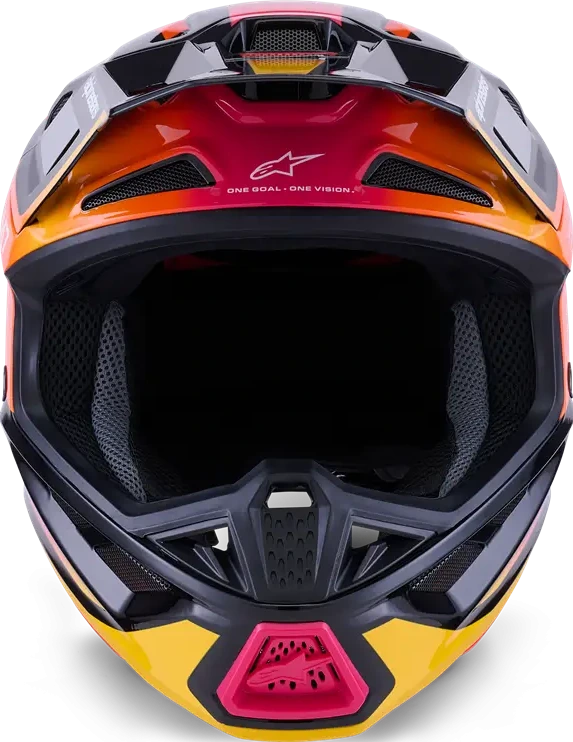 HELMET SM7 RISE BLK/YL/PINK XS
