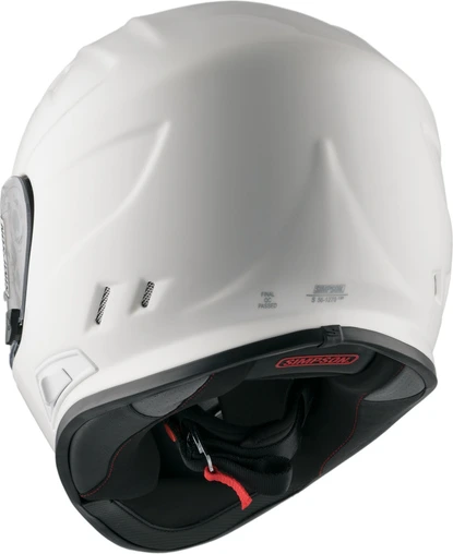 SIMPSON Helmet Venom Gloss White XS