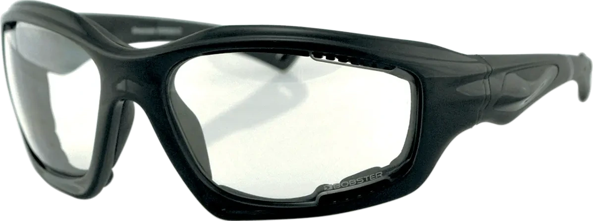 SUNGLASSES DESPERADO BLACK W/ CLEAR LENS