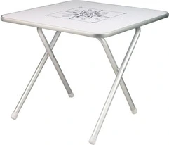 Osculati alum.fold.table 60x60 square