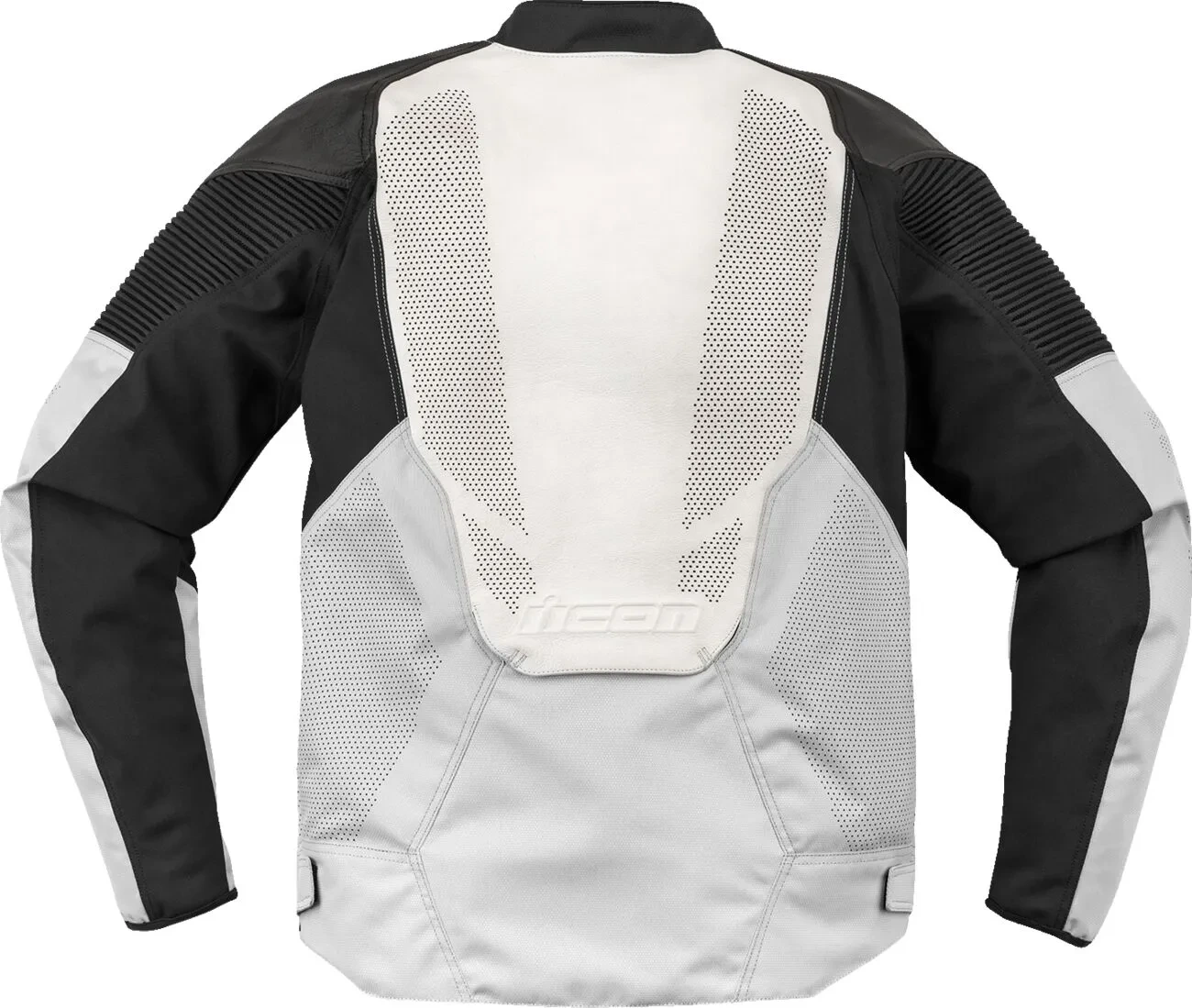 JACKET OVERLORD3 LEATHER WHITE SM