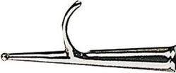 Stainless steel AISI 316 boat hooks