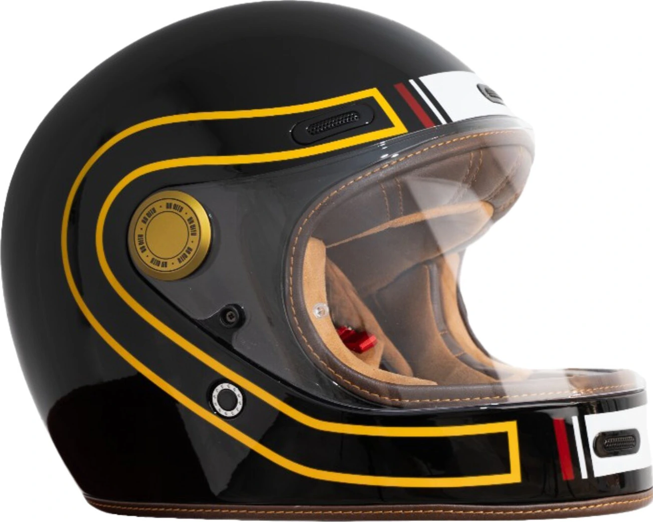 By City Roadster III Fusion helmet, Black, orange, M, Gloss