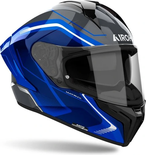 Airoh Helmet Matryx Wide Blue Gloss, XS