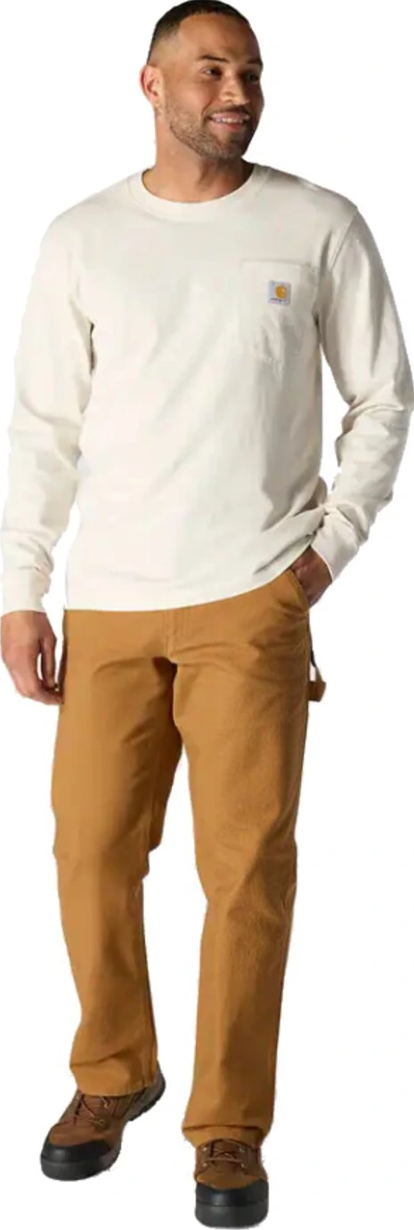 Carhartt Mountain long sleeve malt, White, L