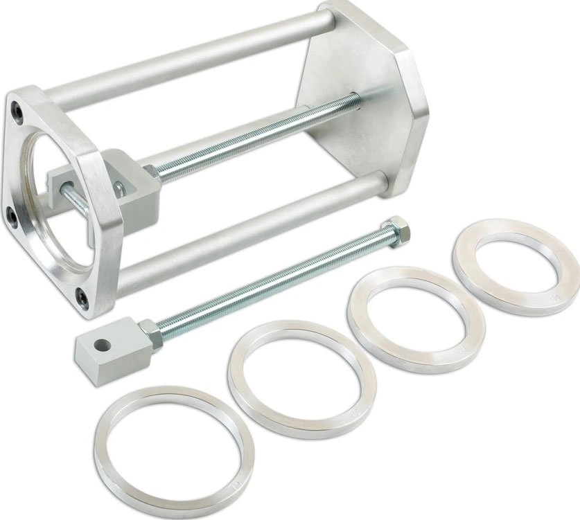Motorcycle coil spring compressor set