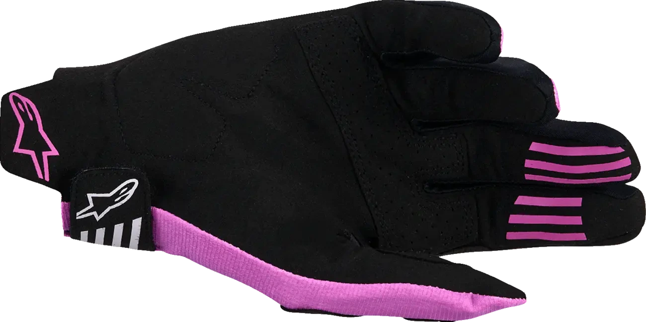 GLOVES TECHSTAR BLACK/GRY/PURPLE S
