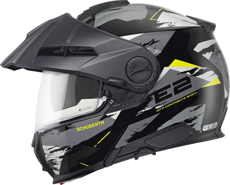 Schuberth Helmet E2 Trail Yellow, 53 XS