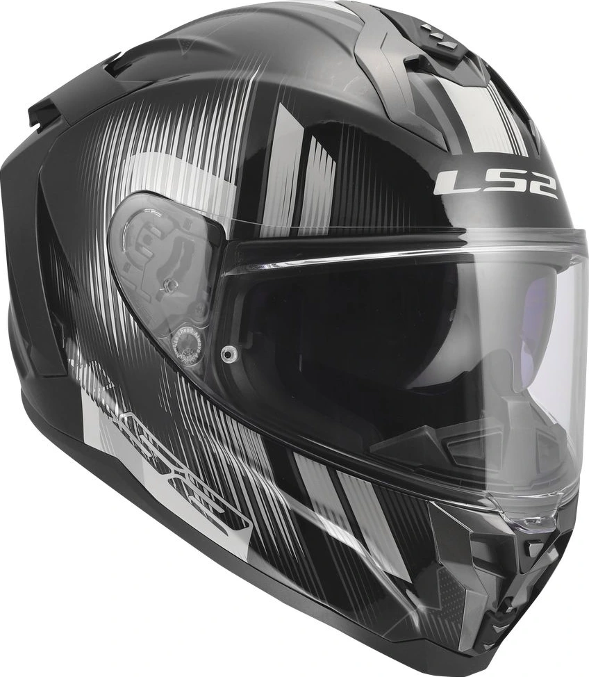 LS2 FF817 CHALLENGER II NITRO Helmet - Black Grey, 3XL