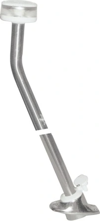Light pole with EVOLED 360° light White