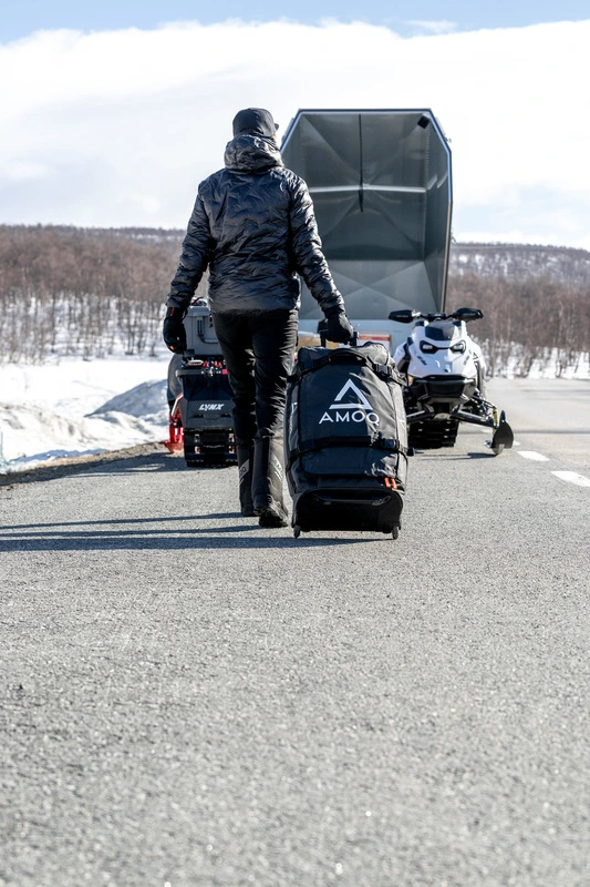 AMOQ Mission Trolley 120L Black