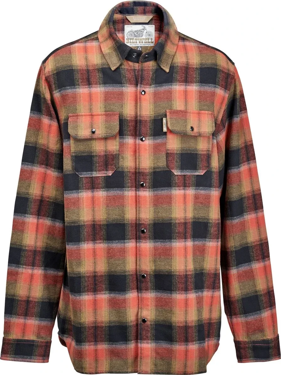 SHIRT FLANNEL HI TEST RUST XS