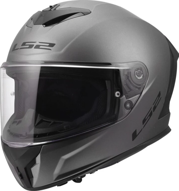 LS2 FF820 RAPID III SOLID Helmet - 3XL, Matt Titanium