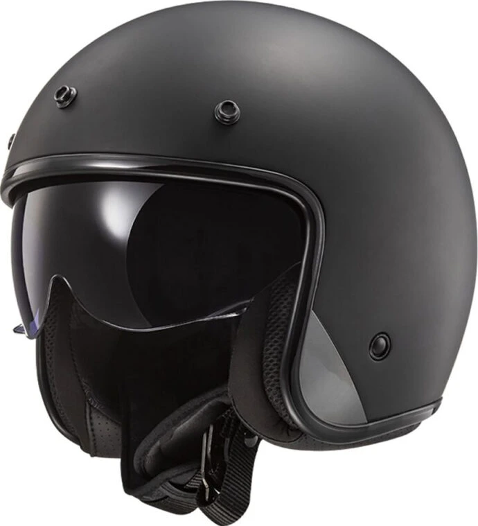 LS2 OF601 BOB II Solid helmet - Matt Black, XS