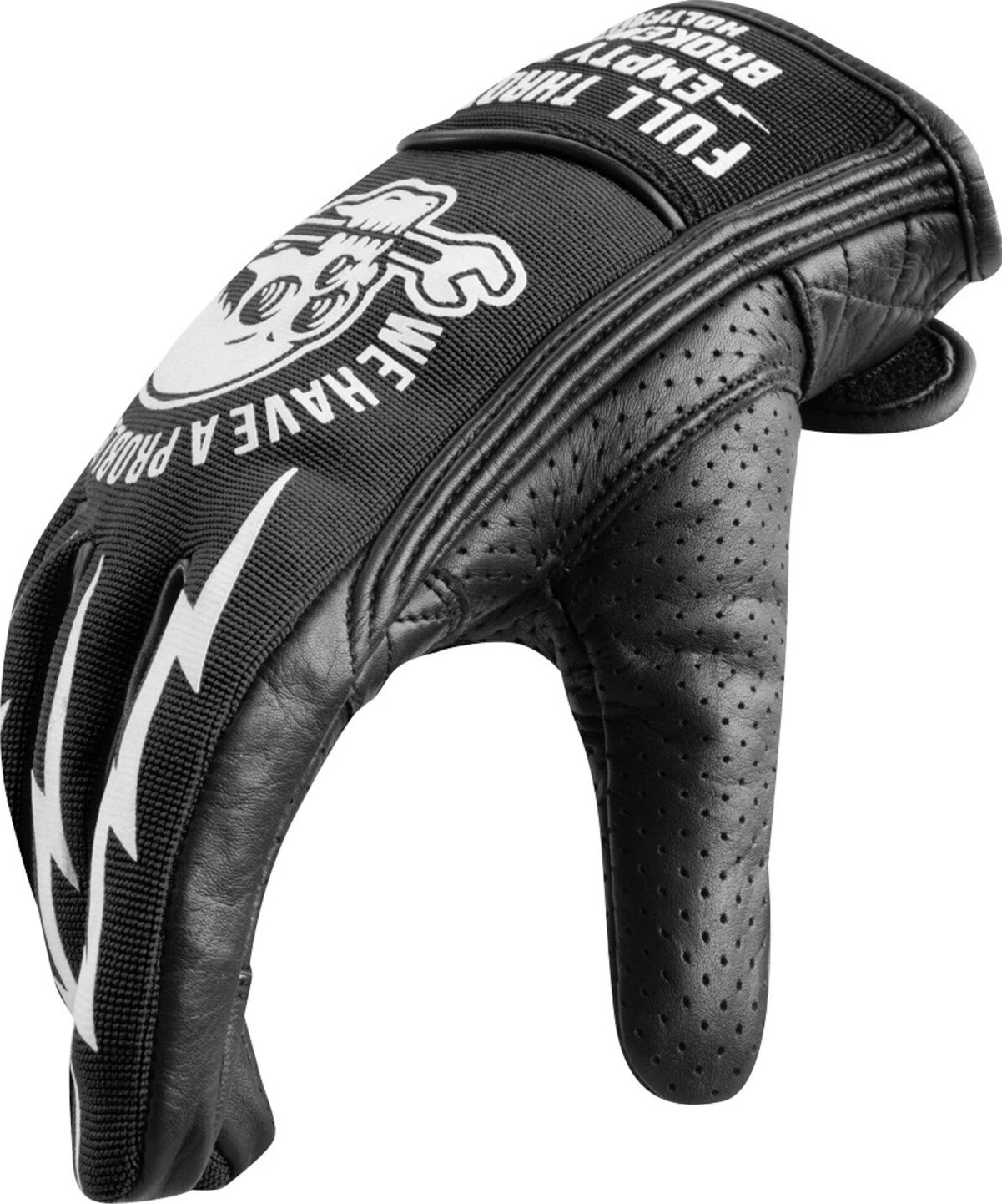 Holy Freedom Tools gloves, Black, white, L