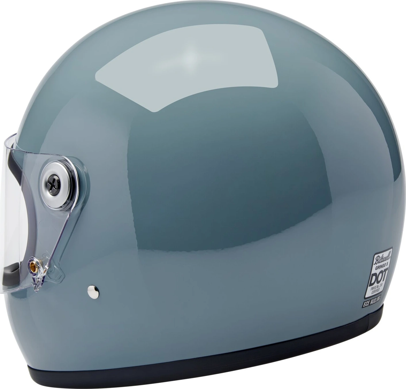 Biltwell Gringo S helmet Agave, Blue, XS, Gloss
