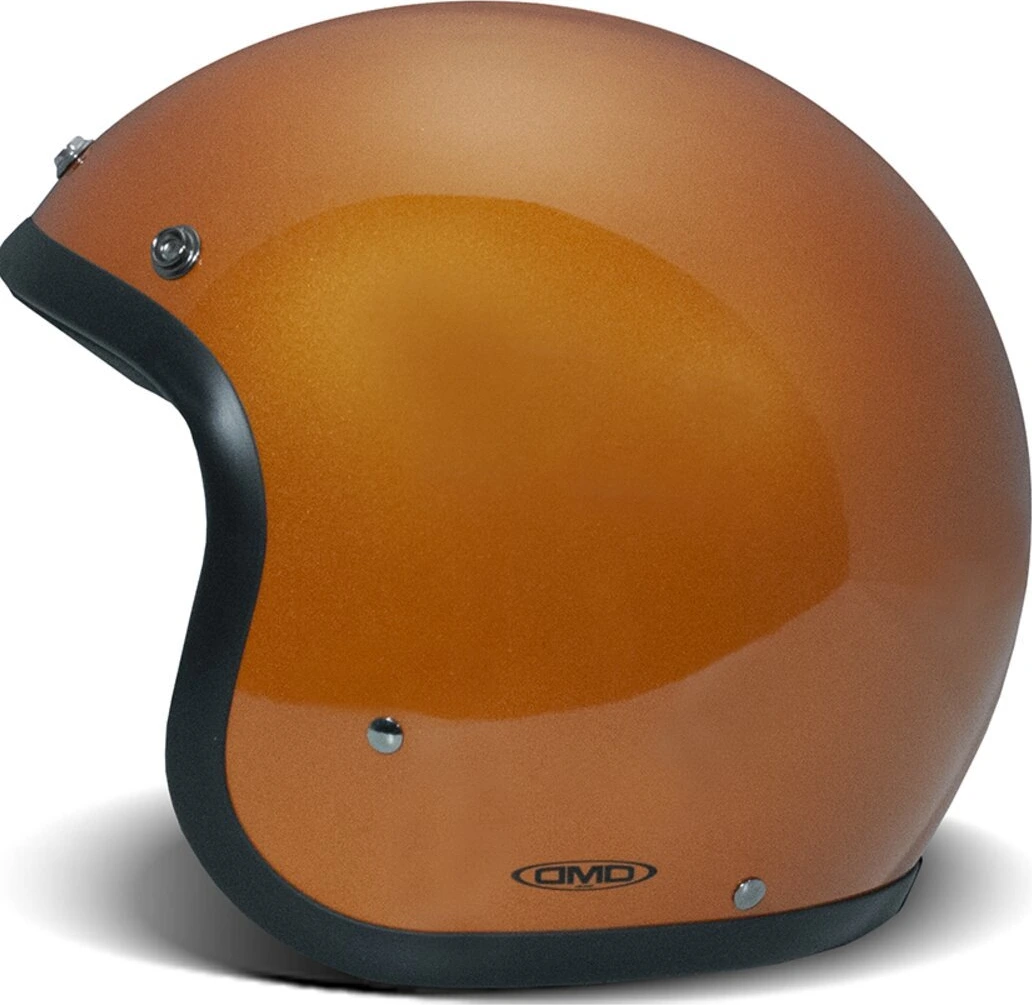 DMD Retro helmet Gloss Rame, Orange, L, Metallic