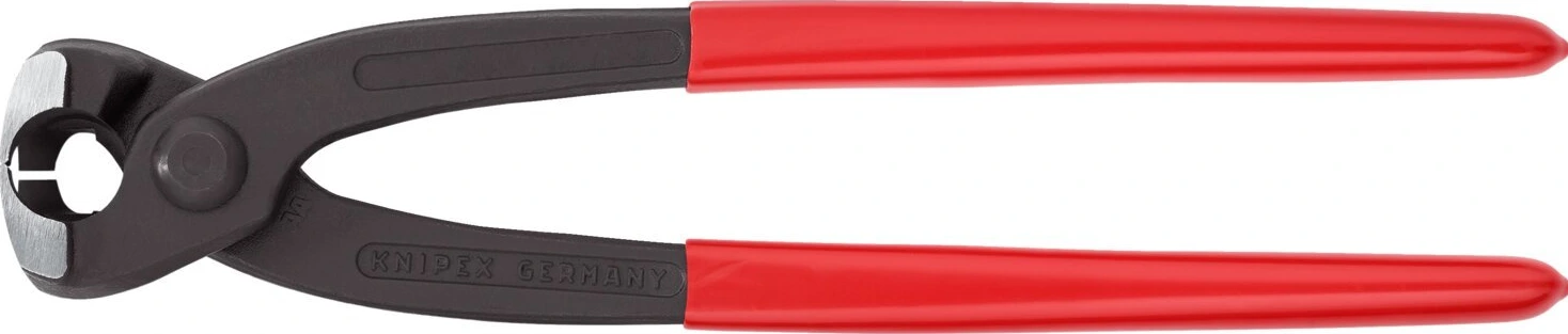 Knipex ear clamp pliers 220mm, Black