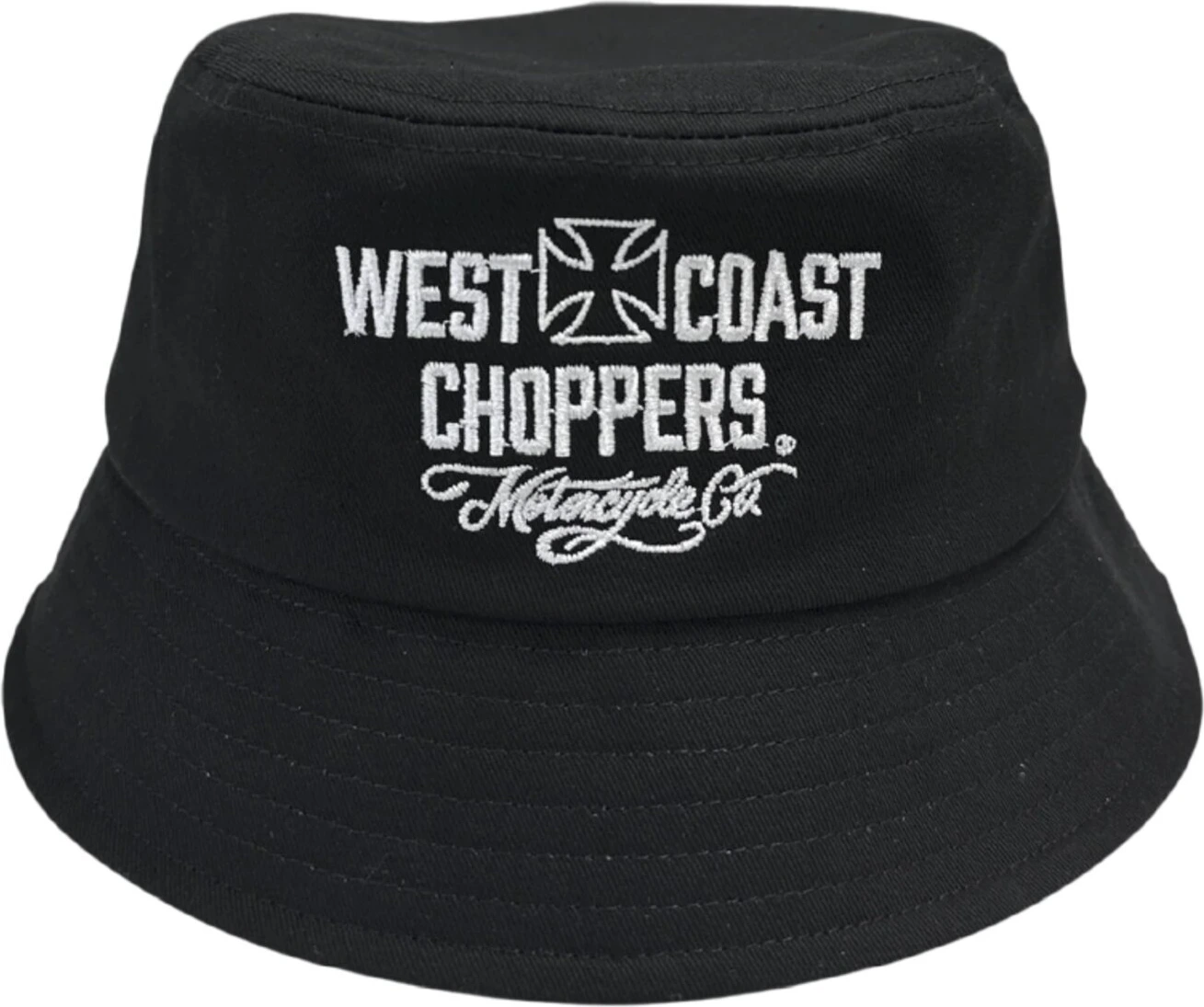 WCC Motorcycle Co. bucket hat, Black