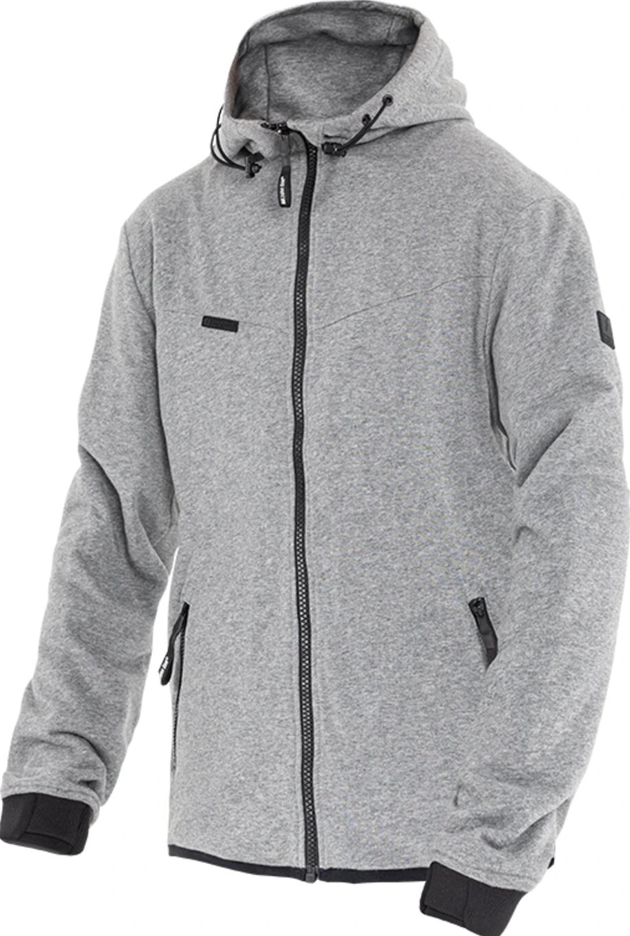 John Doe XTM hoodie V3, gray melange, 2XL