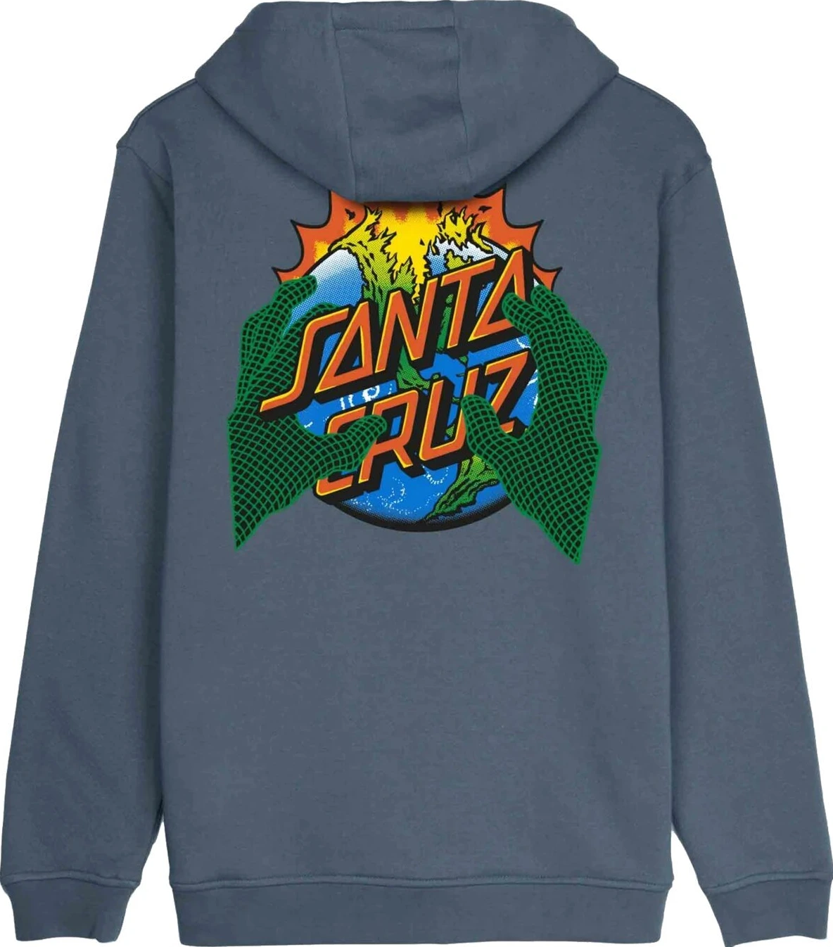 Santa Cruz Kendall End Of The Dot Hoodie storm grey, 2XL