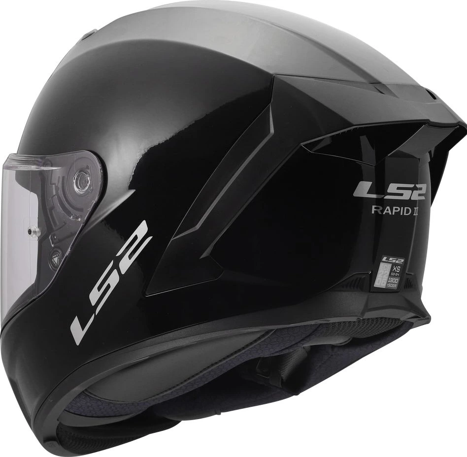 LS2 FF820 RAPID III SOLID Helmet - 3XL, Matt Black