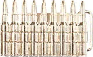 9 Bullets buckle
