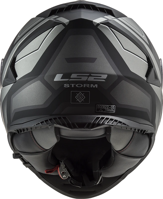 LS2 FF800 STORM II FASTER helmet - 3XL, Matt Titanium
