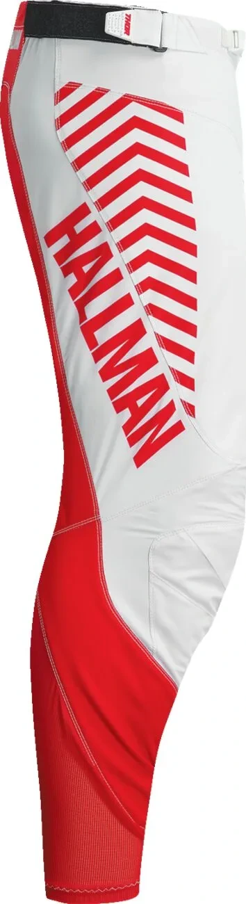 PANT DIFFR SLICE WH/RD 38