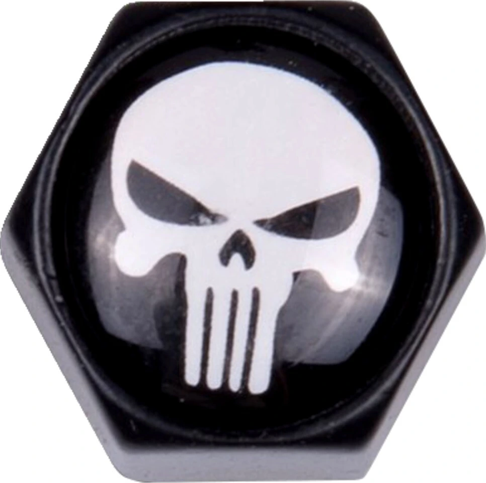 Trik Topz, Block Skull vārstu cepurītes. Melna/balta