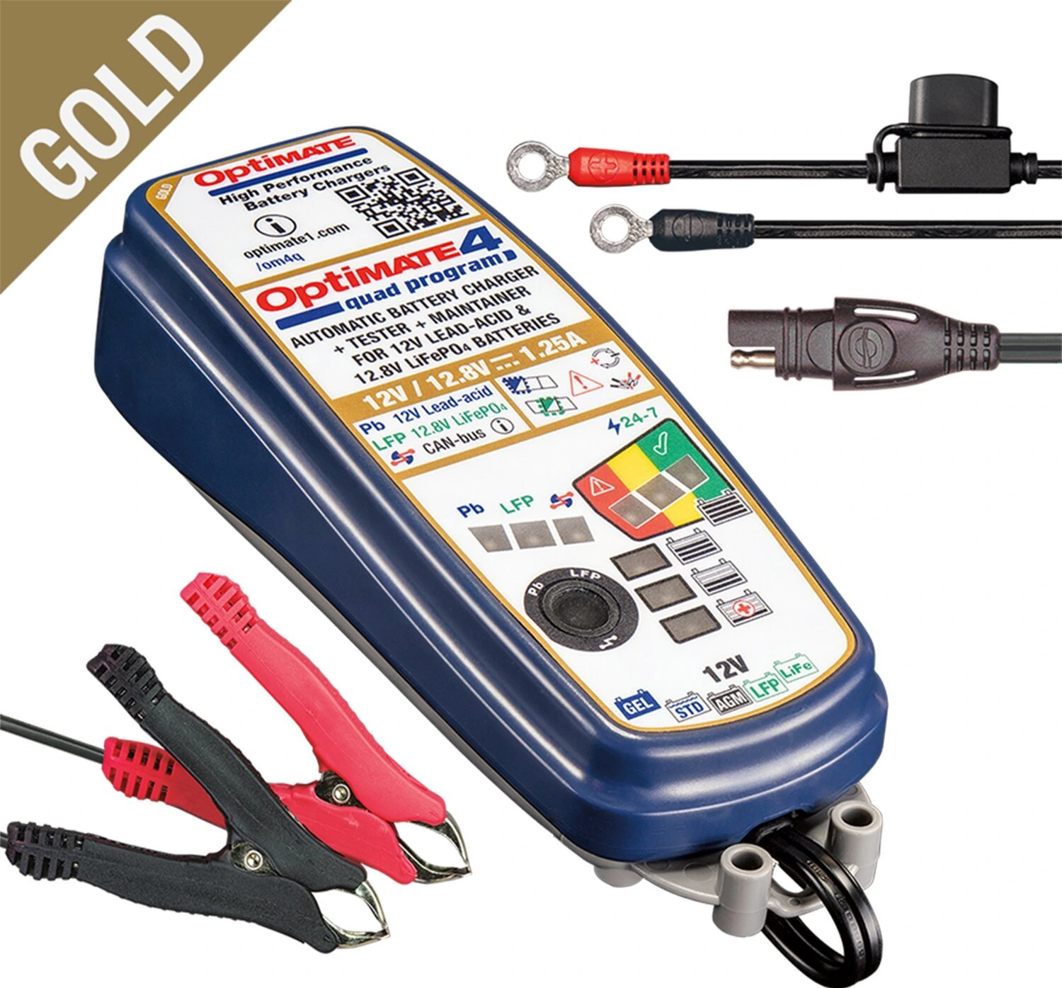 Tecmate, OptiMate 4 Quad Program