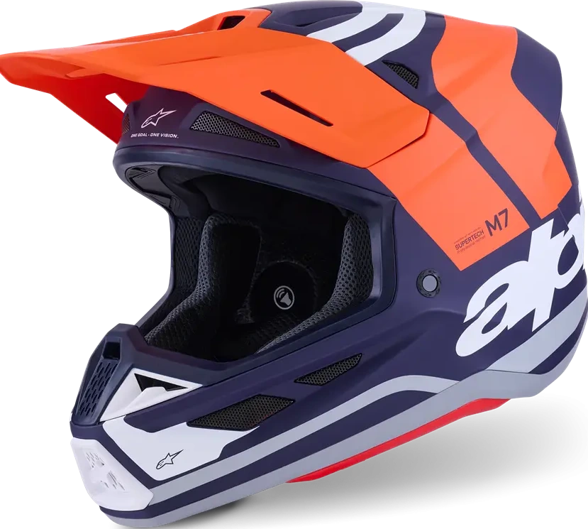 HELMET SM7 CORE ORAN/BLUE XS