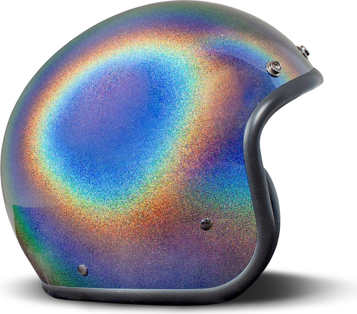 DMD Retro helmet, rainbow Multi-color, XS, Metallic