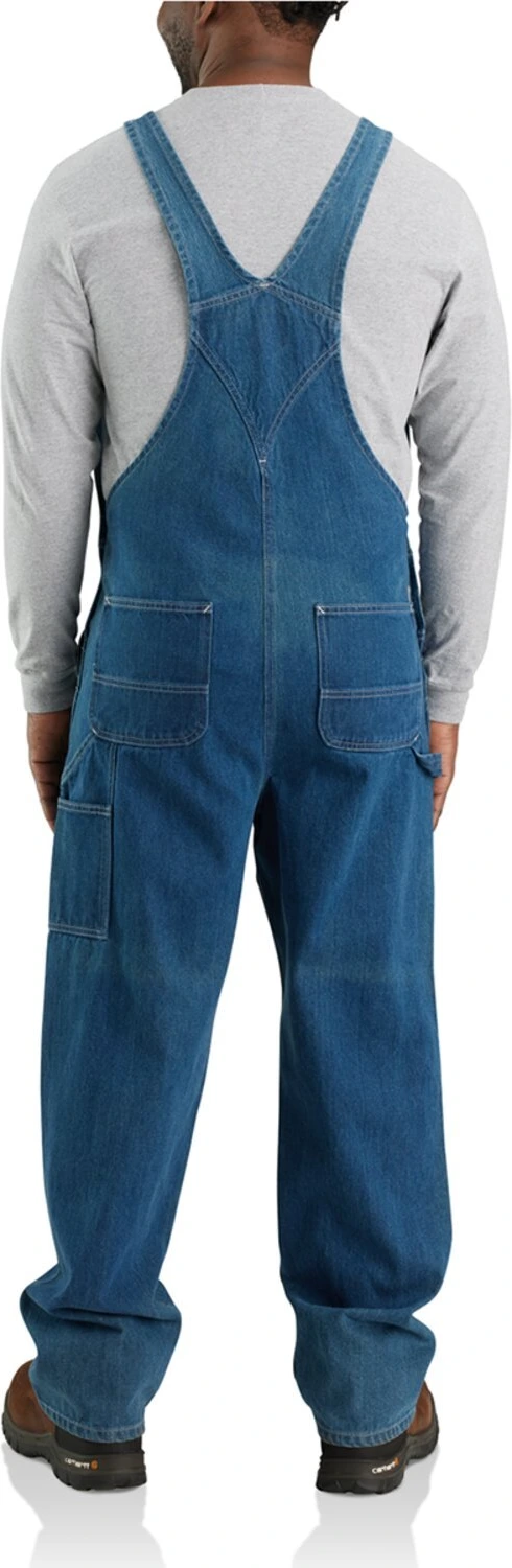 Carhartt Loose Fit bib overall darkstone, Blue, 30/32