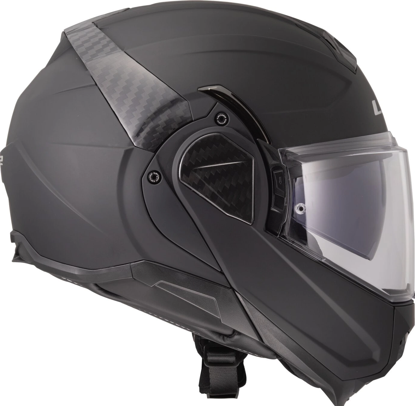 LS2 Advant II Solid helmet, Black, S, matt