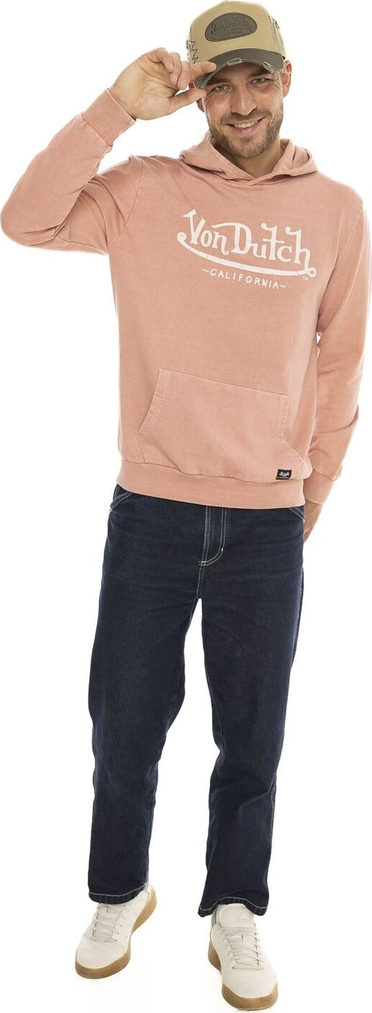 Von Dutch Youth hoodie, Orange, M