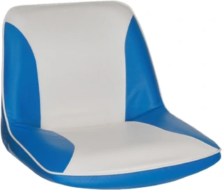 OS C- SEAT UPHOLSTERED BLUE/WHITE