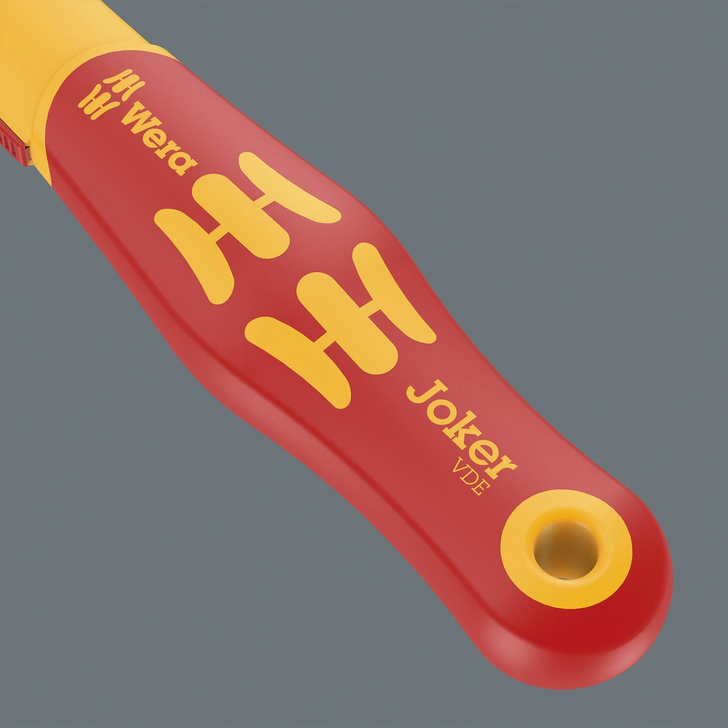Wera adjustable wrench 7-10mm- 1/4"-3/8" Joker VDE XS, Red, 119 mm