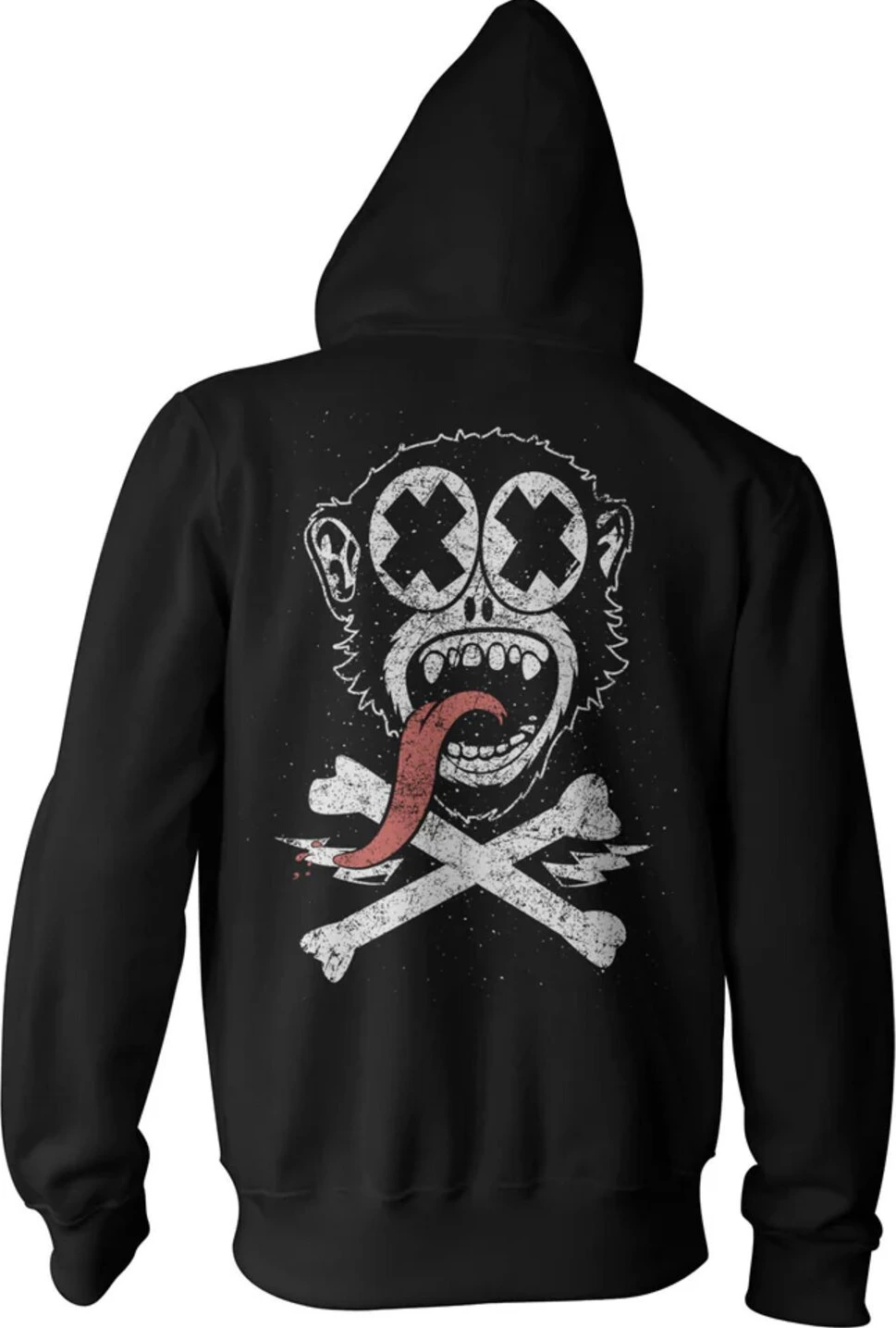 GMG Knockout Zipped hoodie, Black, 2XL