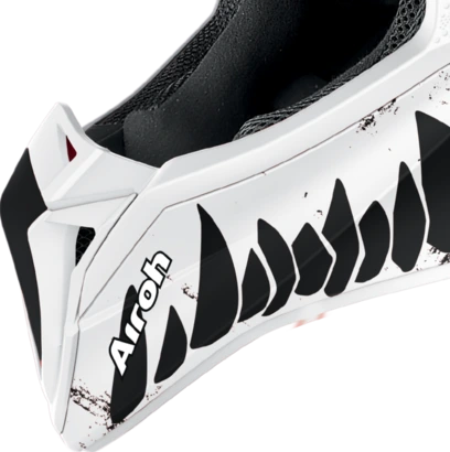 Airoh Wraap Chin guard vent white matt