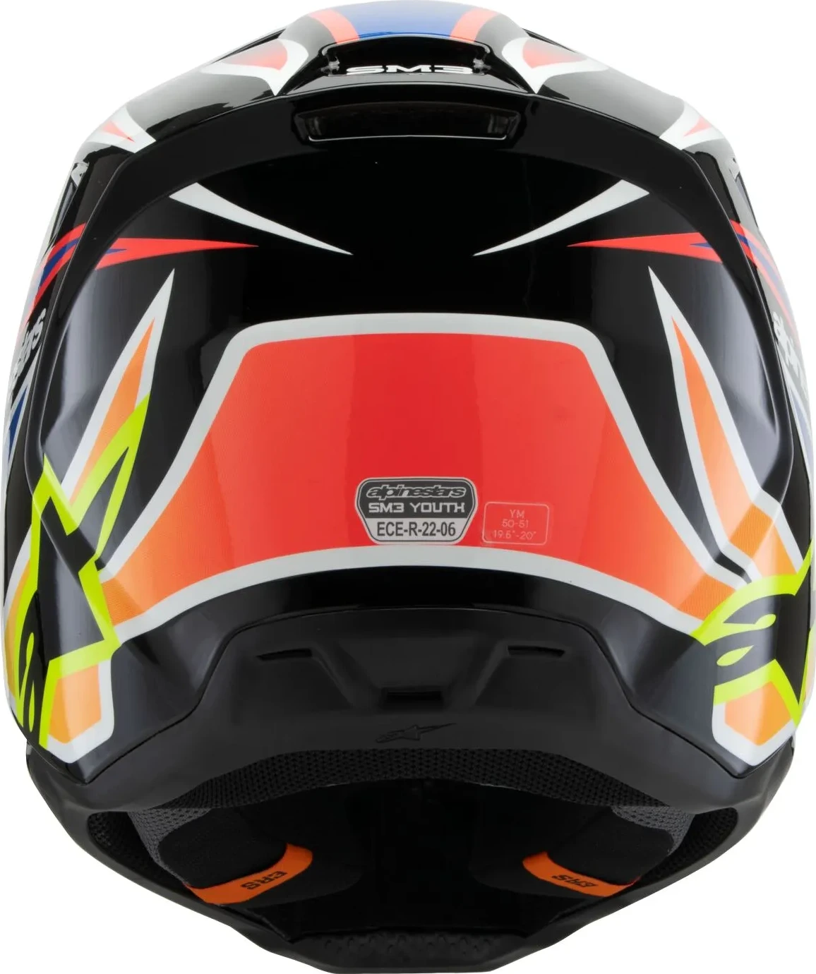 HELMET YTH SM3 WURX BLK/YL/B YS